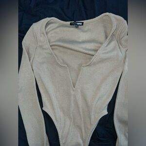 Fashion Nova high rise bodysuit